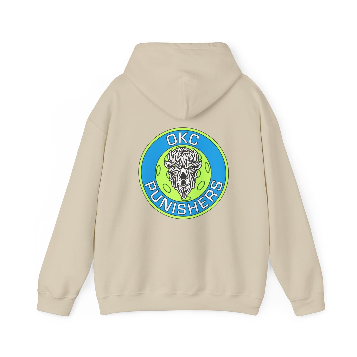 OKC Punishers NPL - Multi Sided Design - Unisex Hoodie - add name sleeve or back