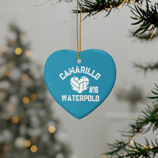 Camarillo Waterpolo - Ceramic Ornaments (1pcs, 5pcs, 10pcs, 20pcs)