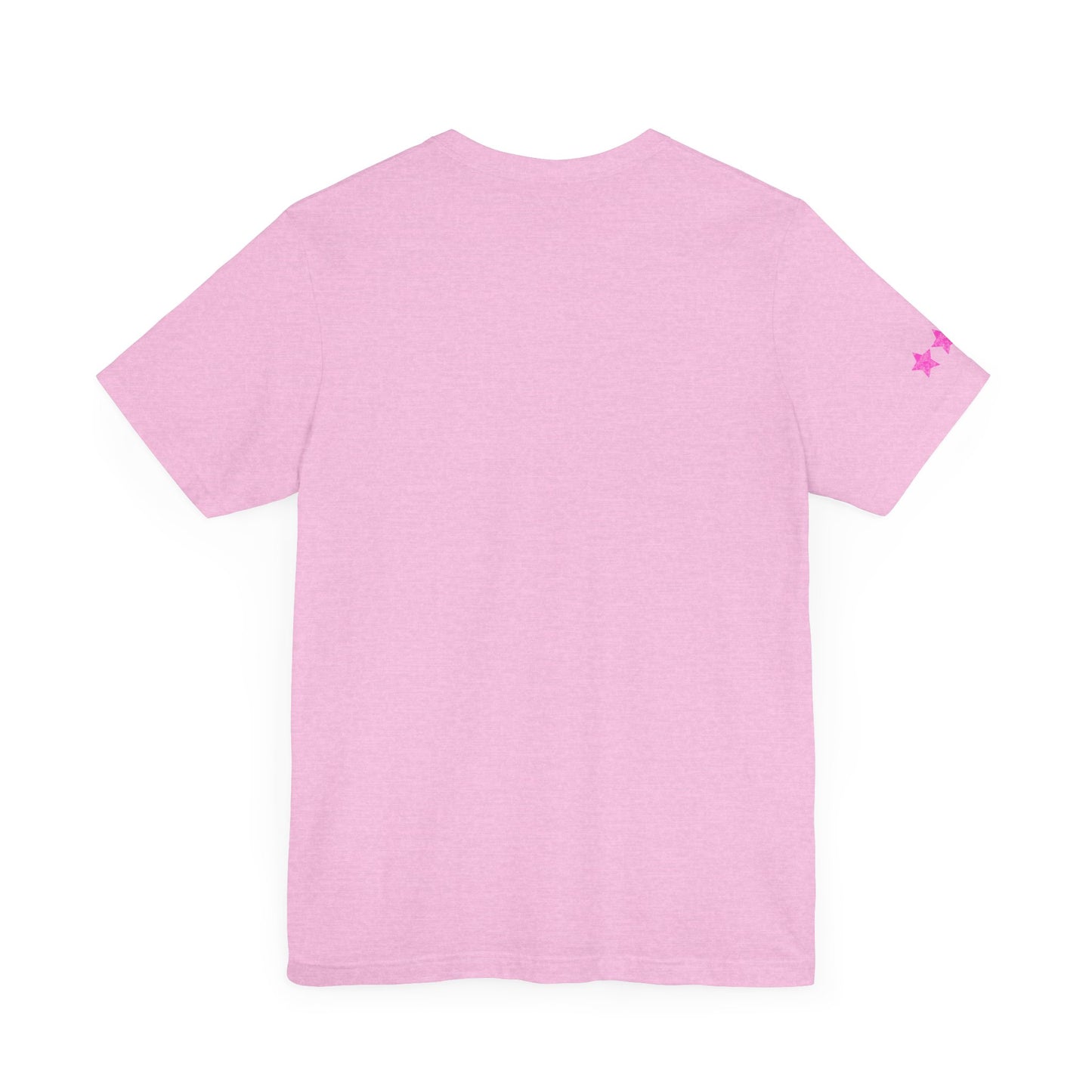 PICKLE distressed NPL Championship Weekend logo - hot pink - Unisex Jersey Short Sleeve Tee (optional add ribbon)
