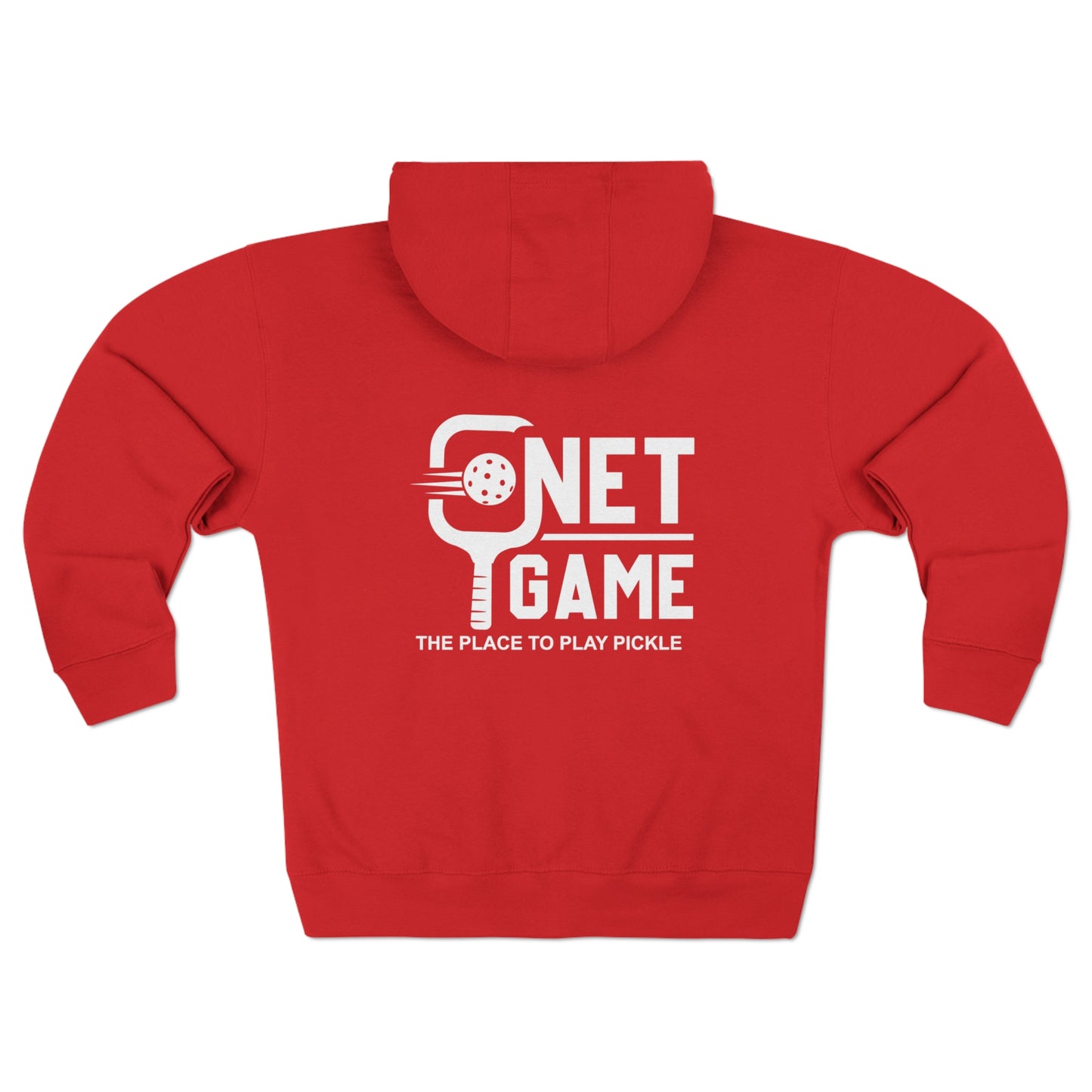 Net Game Zip Up - Unisex Premium Full Zip Hoodie