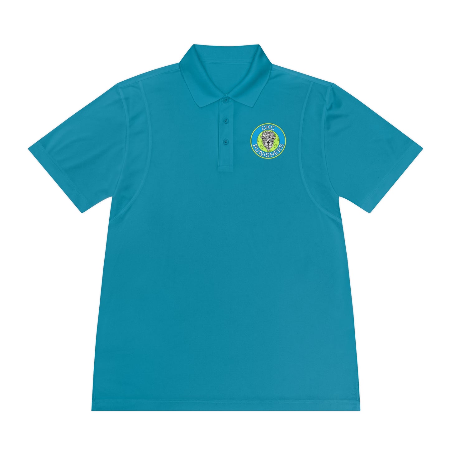 OKC Punishers NPL - Men's Moisture Wicking, Sport Polo Shirt