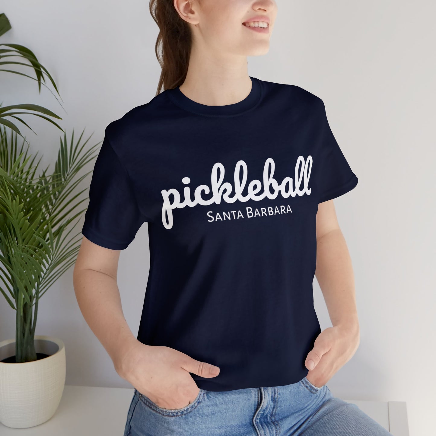Pickleball Script Customize YOUR destination - 3 day - Unisex 100% airline cotton Jersey Short Sleeve Tee