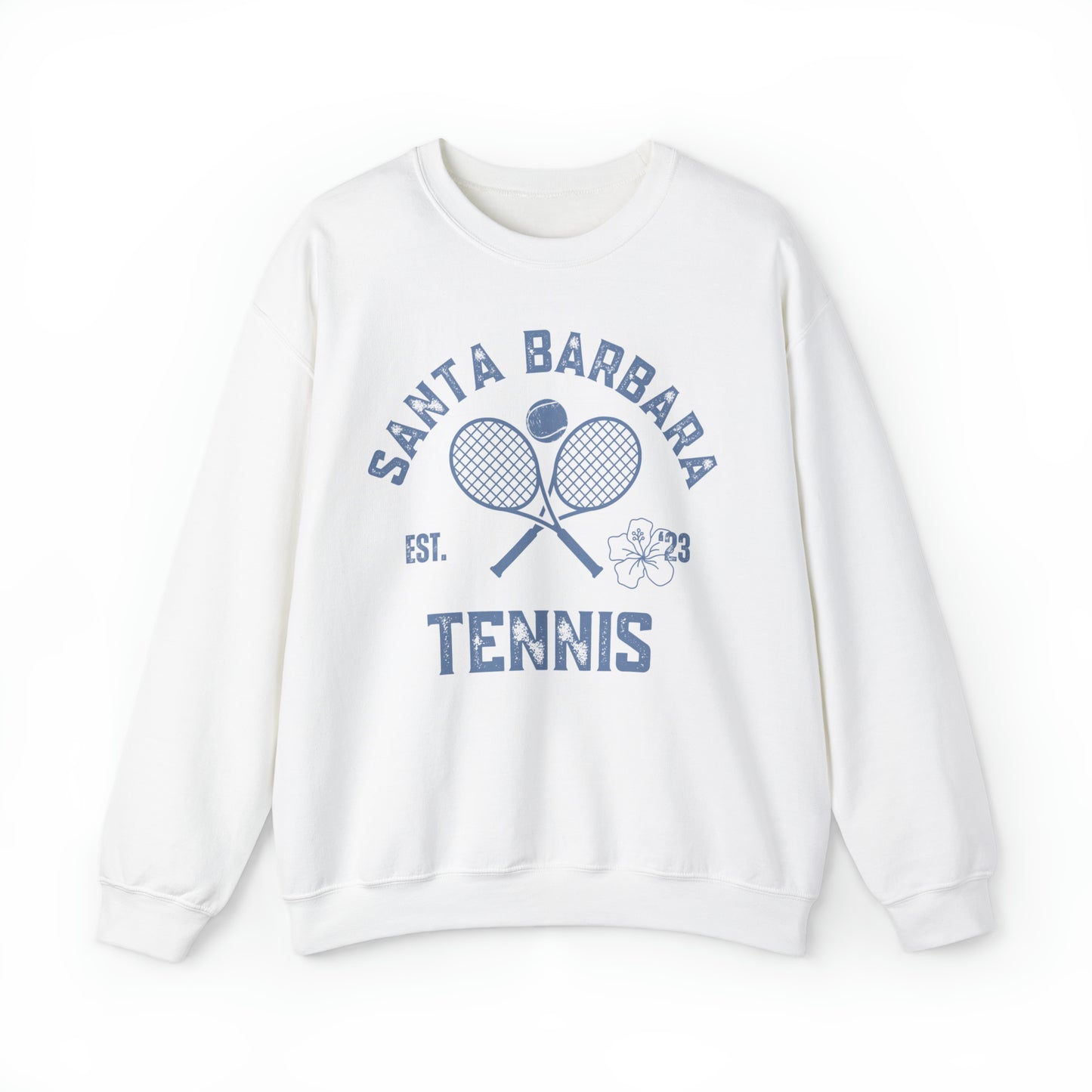 Santa Barbara Tennis- Unisex Heavy Blend™ Crewneck Sweatshirt