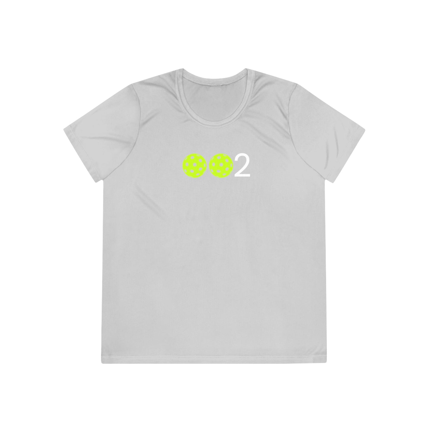 PICKLZ SPF 40 Ladies Moisture Wicking Competitor Tee - add your number in instructions
