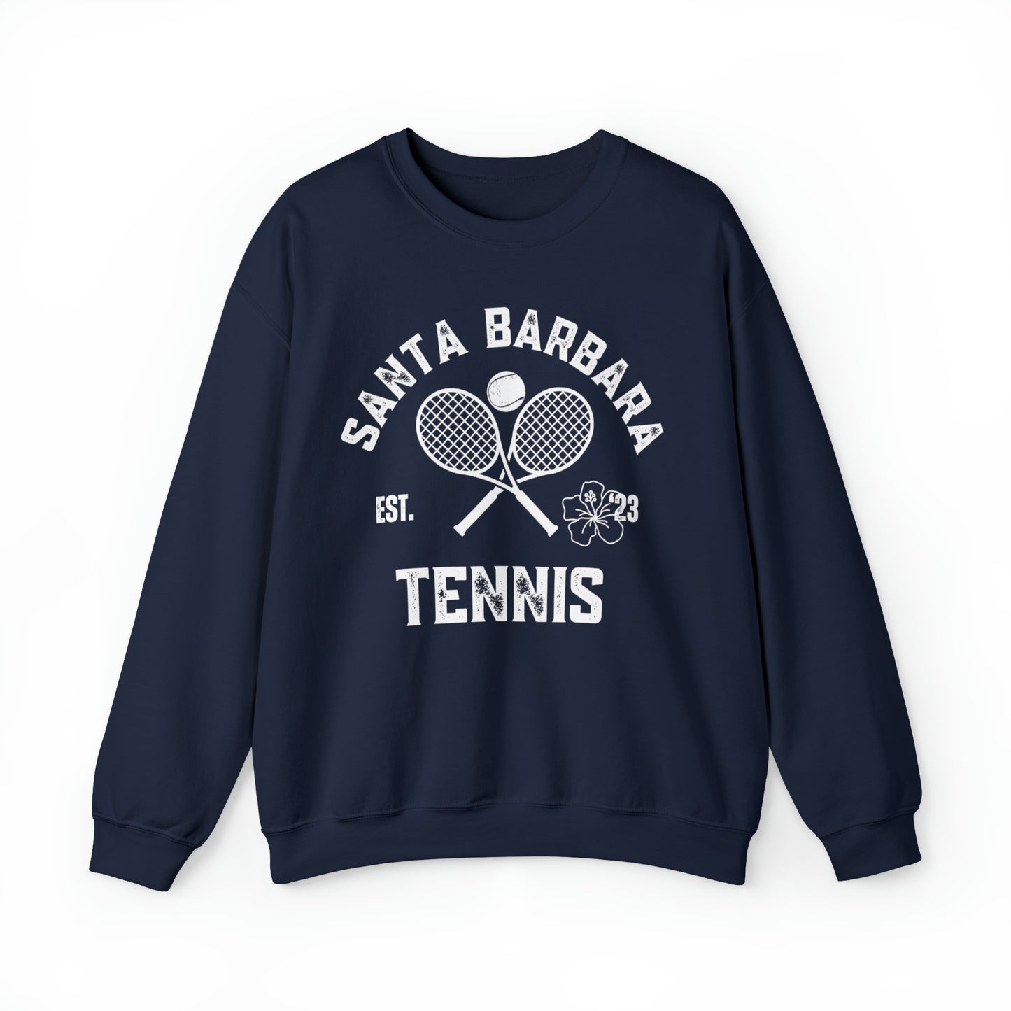 Santa Barbara Tennis- Unisex Heavy Blend™ Crewneck Sweatshirt
