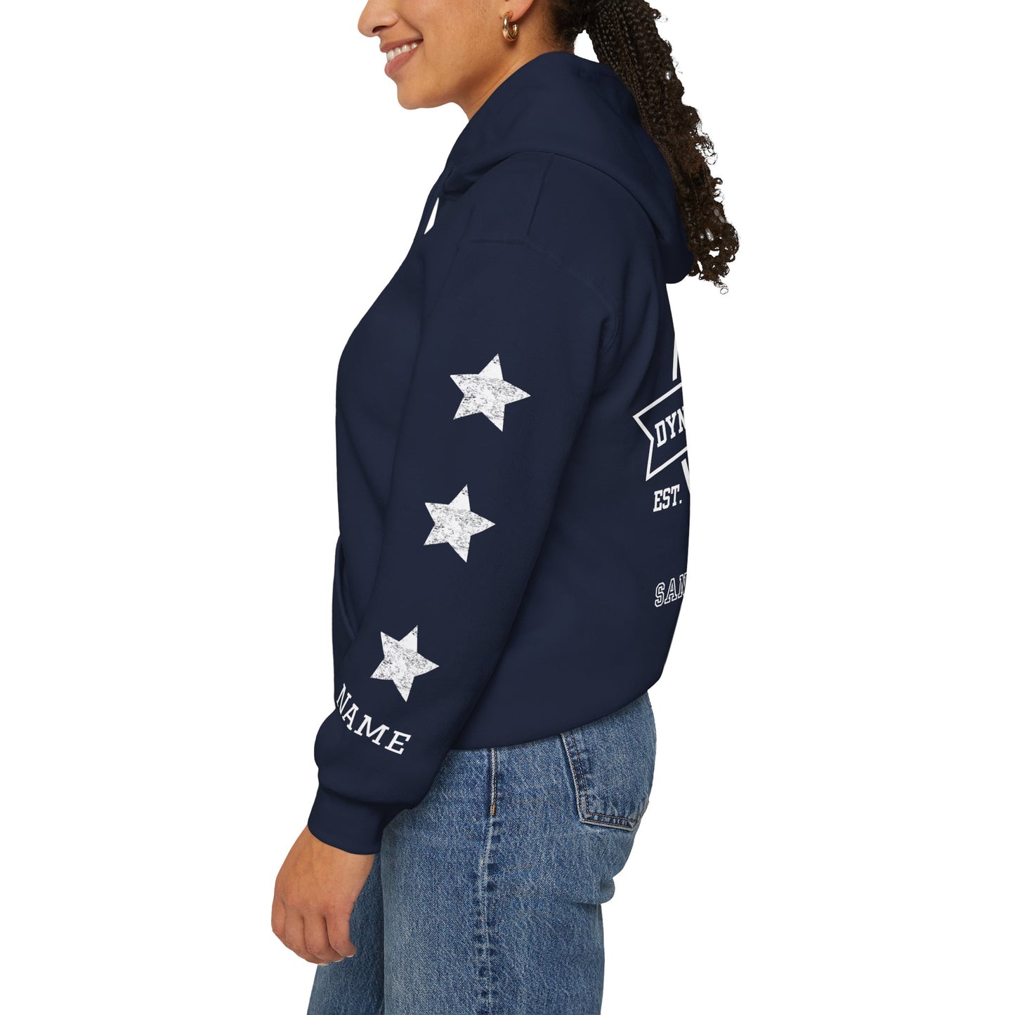Dynamite Pickleball Academy -Unisex Hoodie - Customize Name (can request blank sleeves)