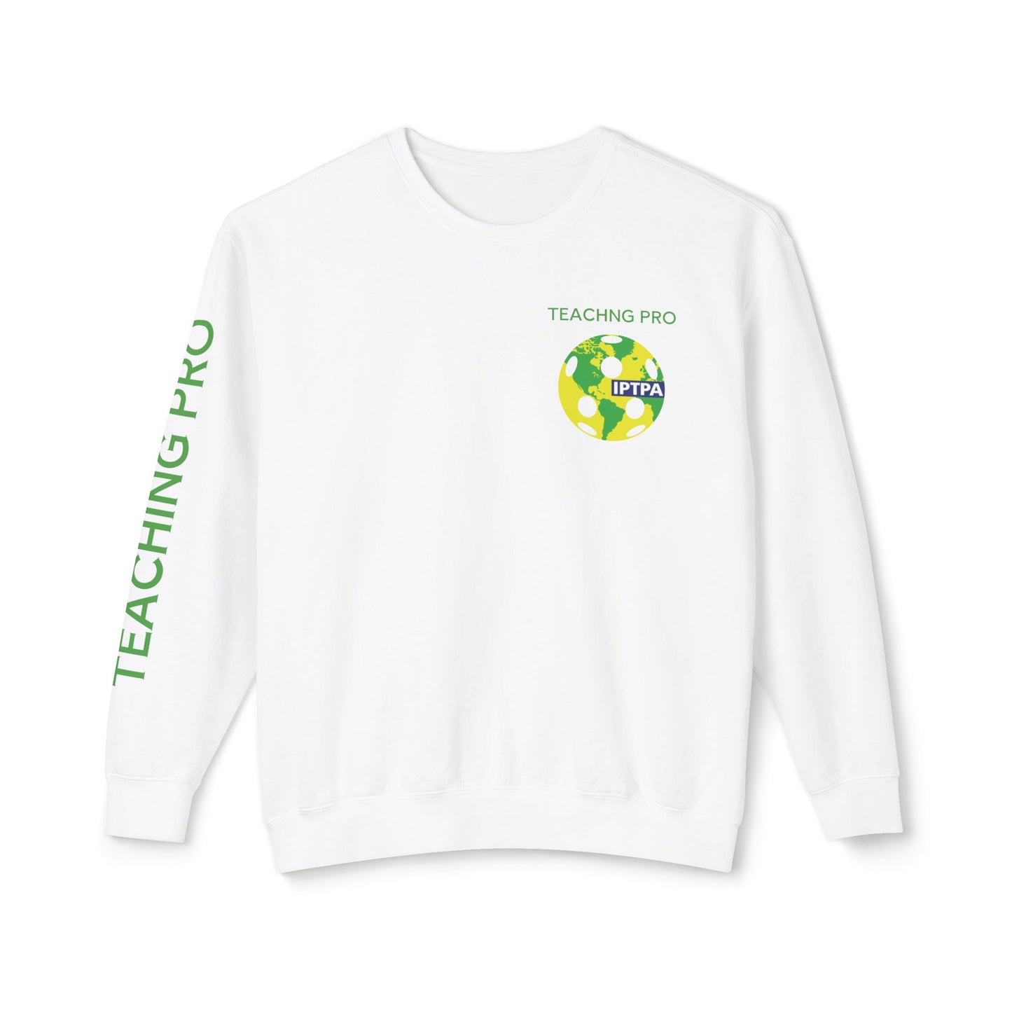 Copy of IPTPA Teaching Pro Unisex Lightweight Crewneck Sweatshirt - Customize name on sleeve