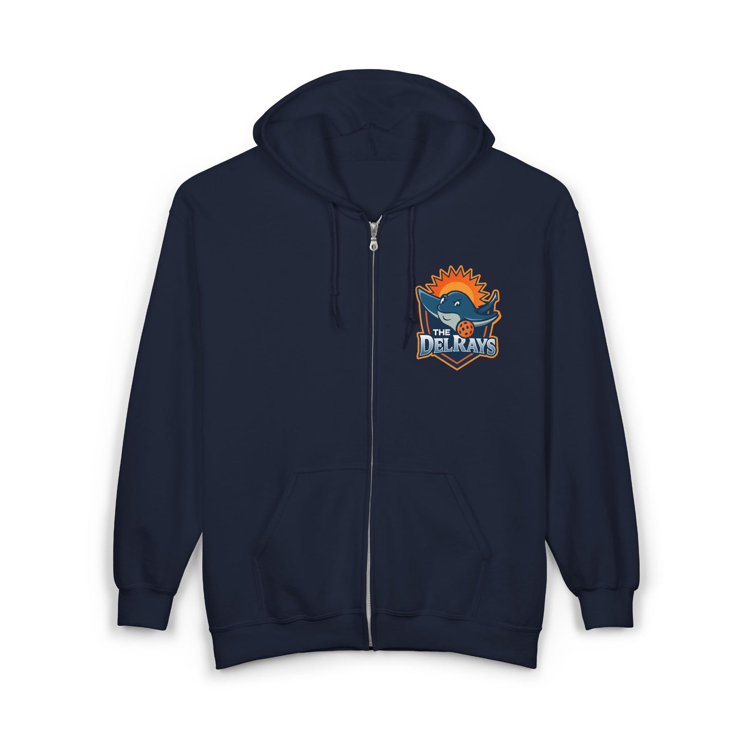 The Del Rays Unisex Zip Up Hoodie - Add name