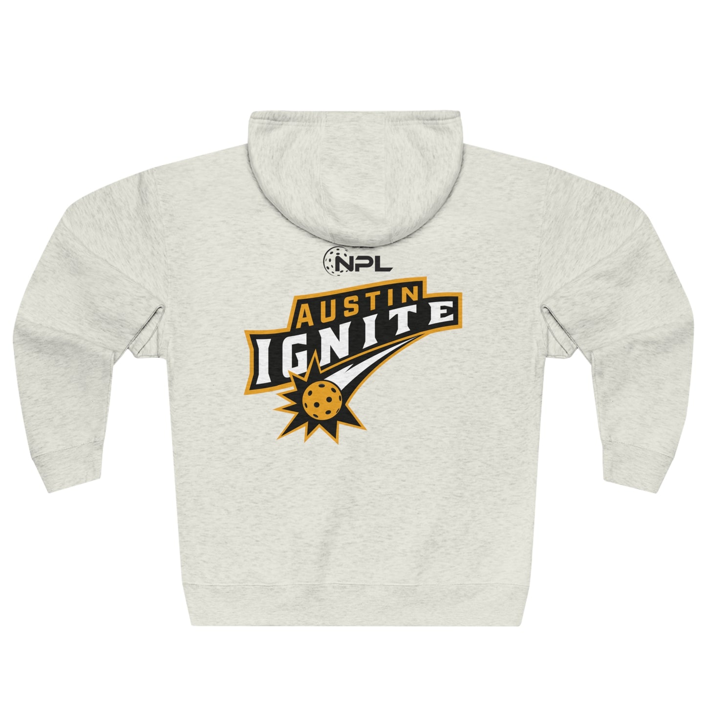 Austin Ignite NPL Team - Unisex Zip Up Hoodie 80% cotton extra plush (can add name left chest)