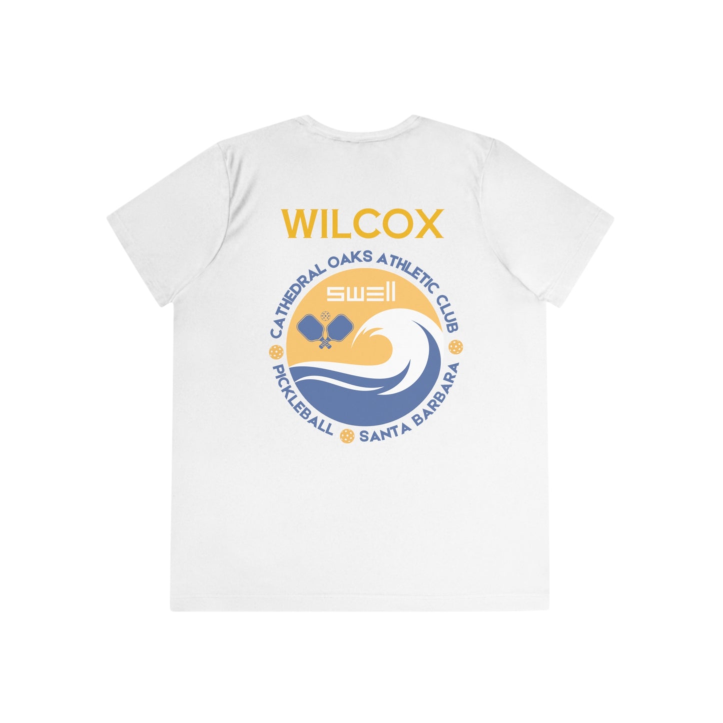 SWELL Cathedral Oaks - CUSTOMIZED SPF 40, Moisture Wicking Ladies Competitor Tee - Can add name left chest or back