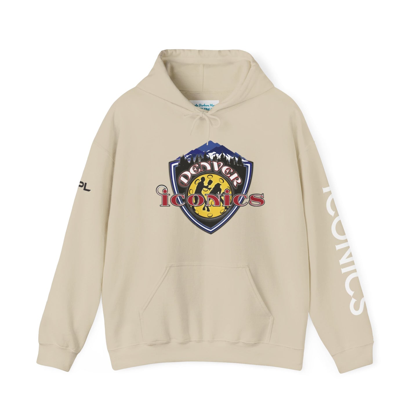 Denver Iconics NPL Team - 4 Sided Design - Unisex Hoodie (customize name)