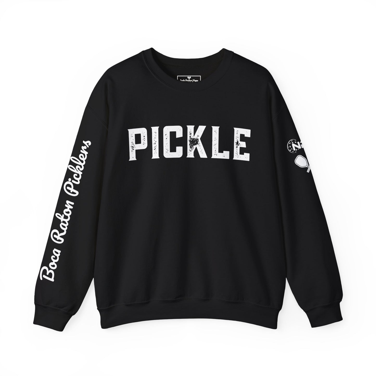 Boca Raton Picklers NPL Team - Custom Crew/Sleeves Boca Raton Picklers - personalize sleeve and or back