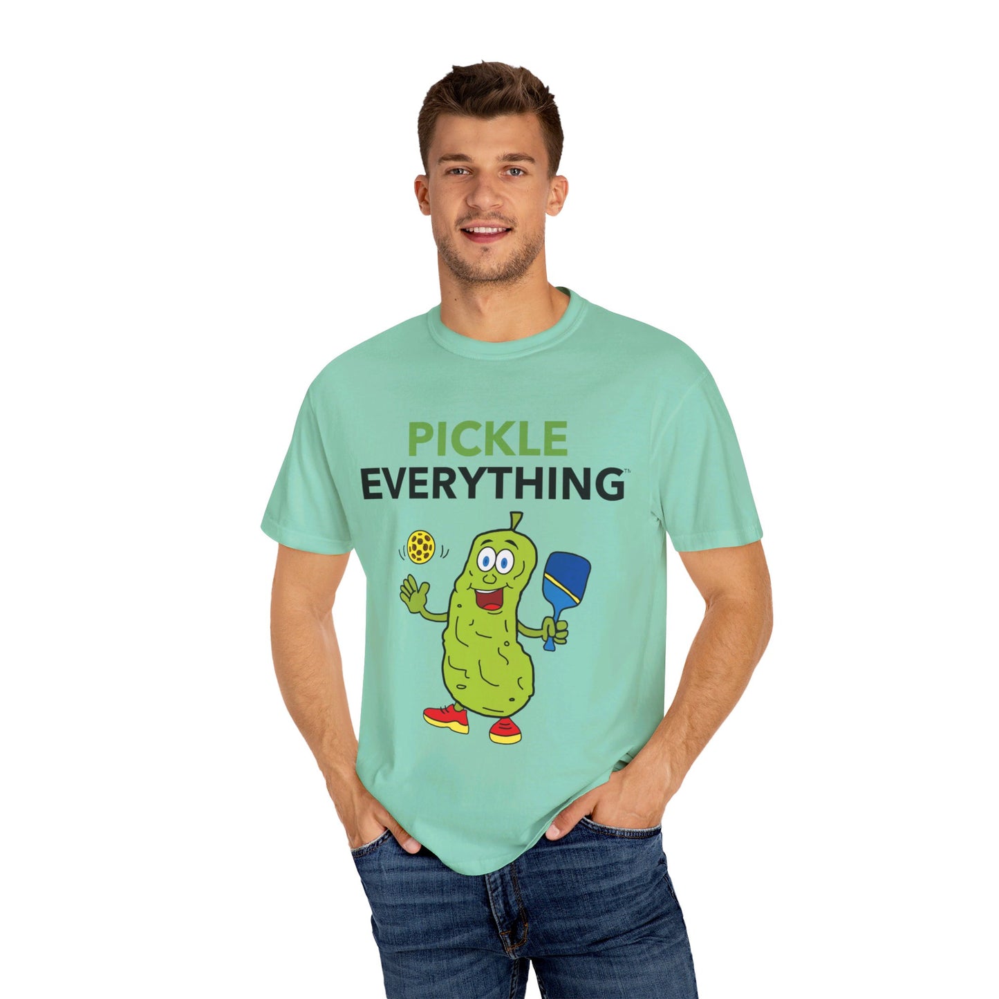 Pickle Everything Unisex Garment-Dyed T-shirt