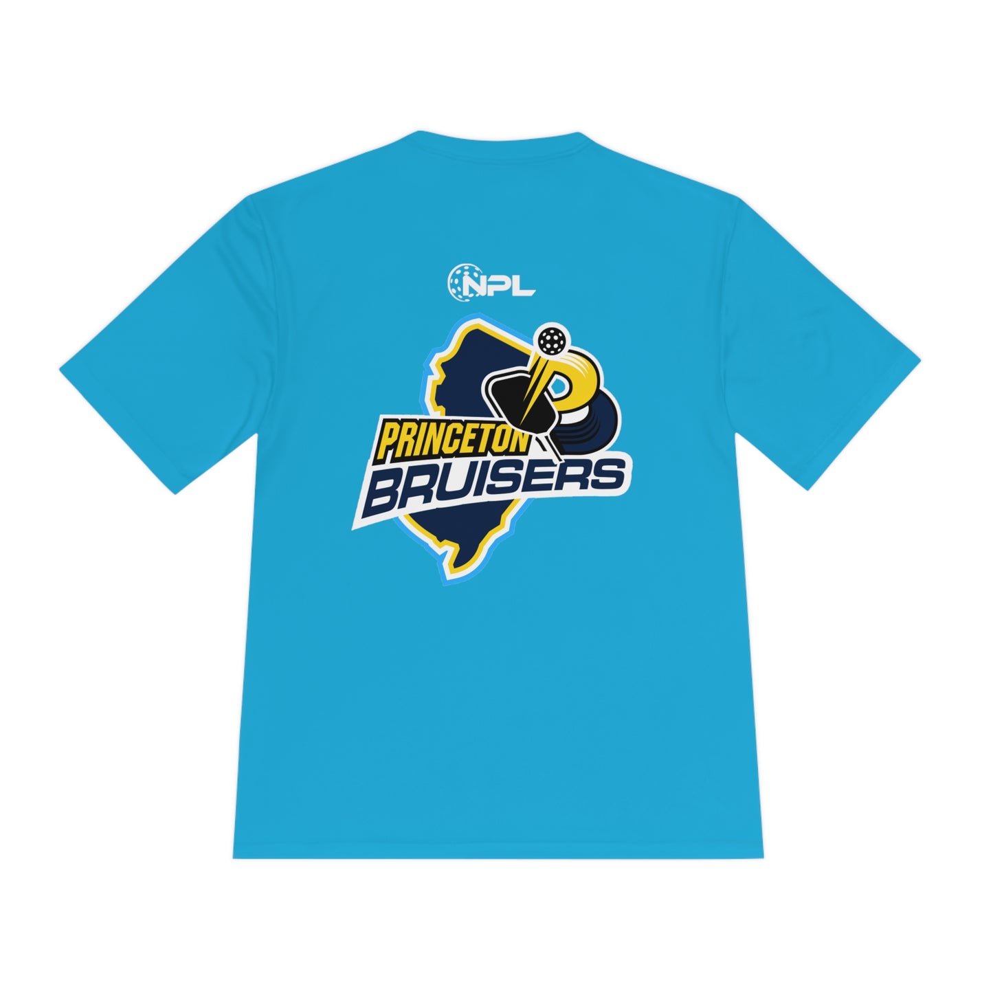 Princeton Bruisers - NPL Team Unisex Moisture Wicking Tee, SPF 40