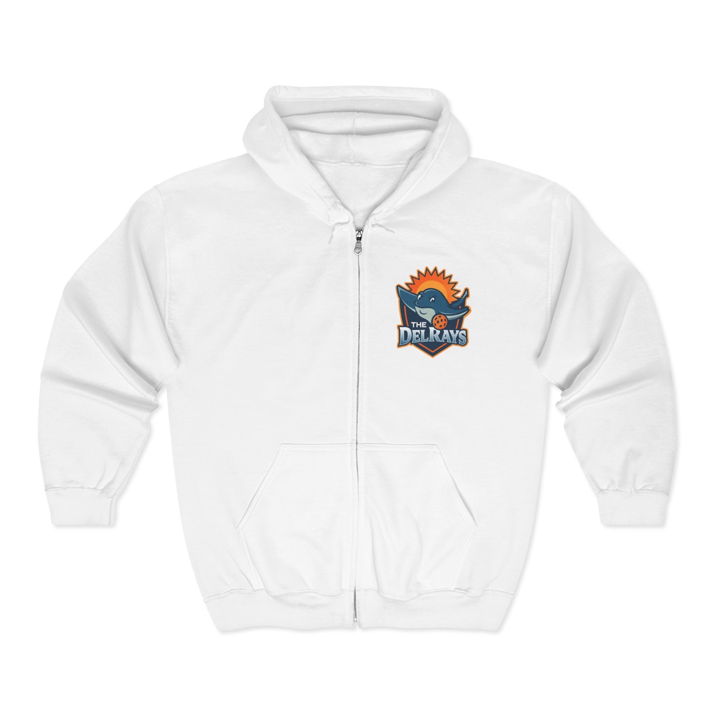The Del Rays Unisex Zip Up Hoodie - Add name