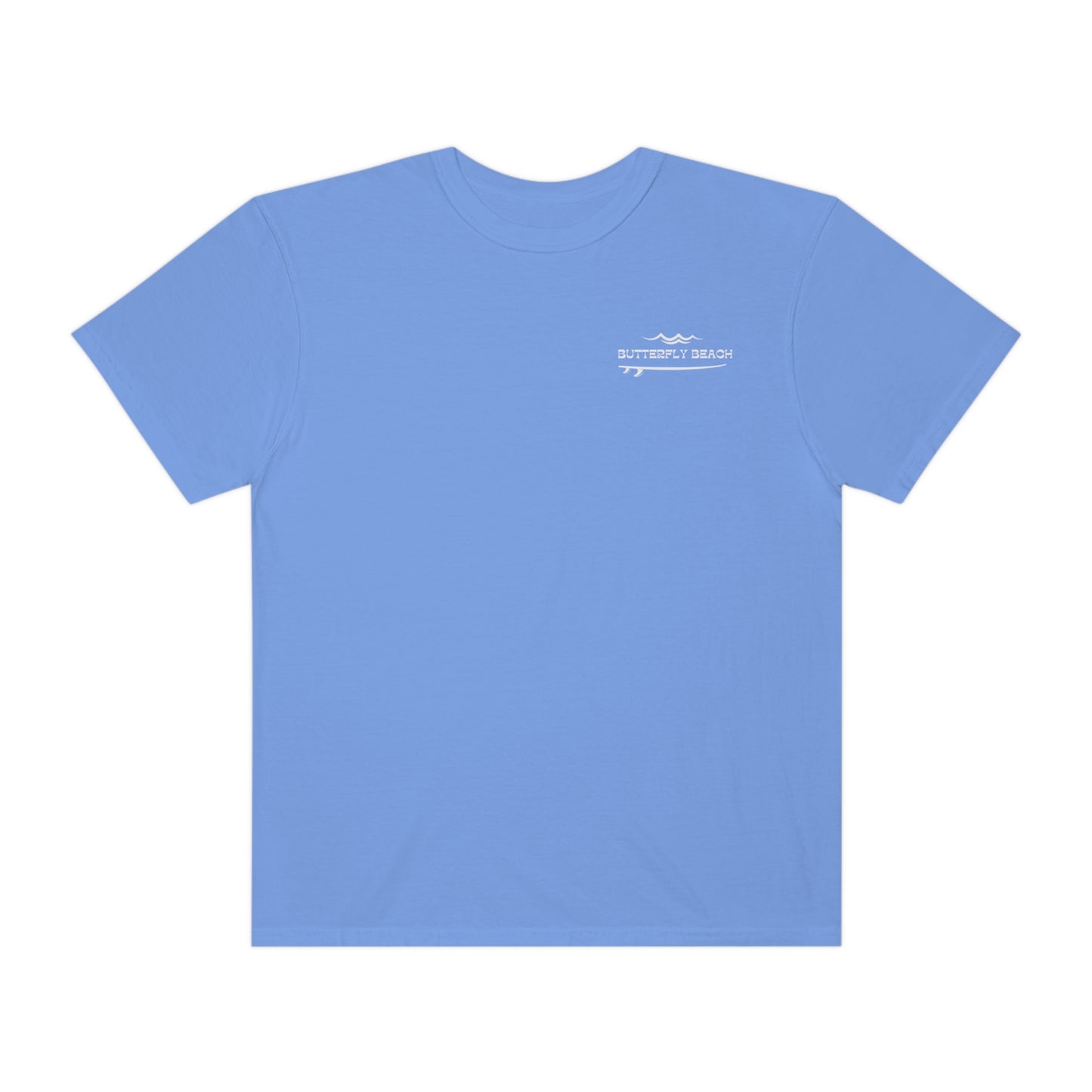 Butterfly Beach T-shirt Comfort Colors- 2 sided design