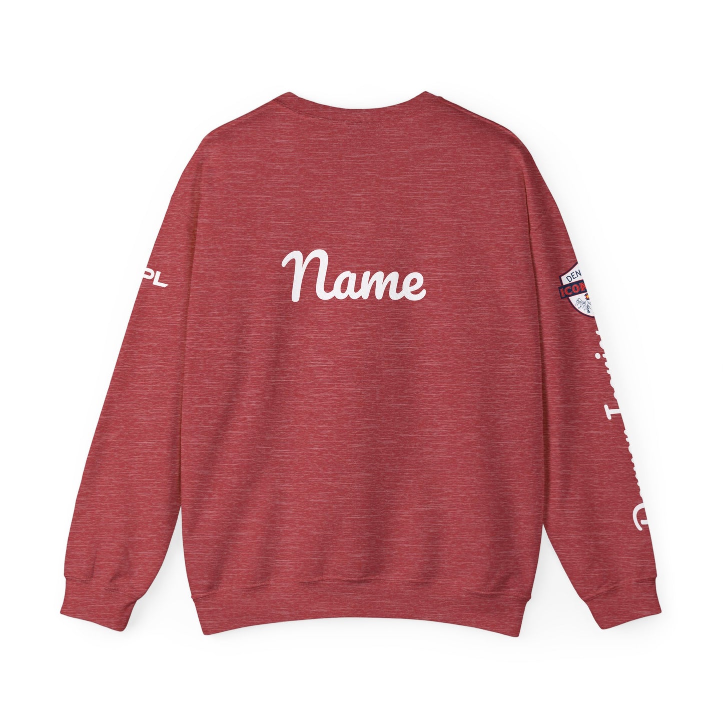 PICKLE/ Denver Iconics sleeve - Customize Crew - add name on back