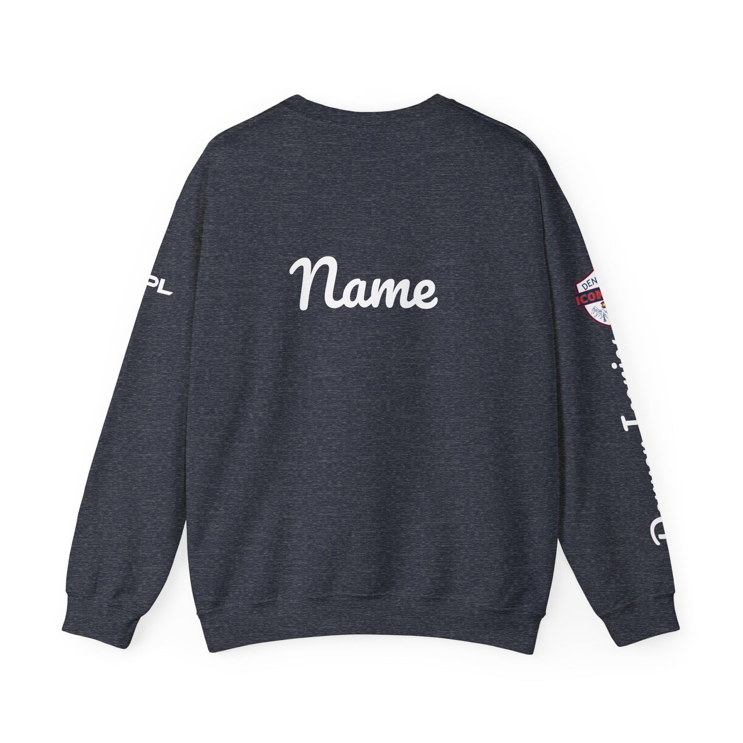 PICKLE/ Denver Iconics sleeve - Customize Crew - add name on back