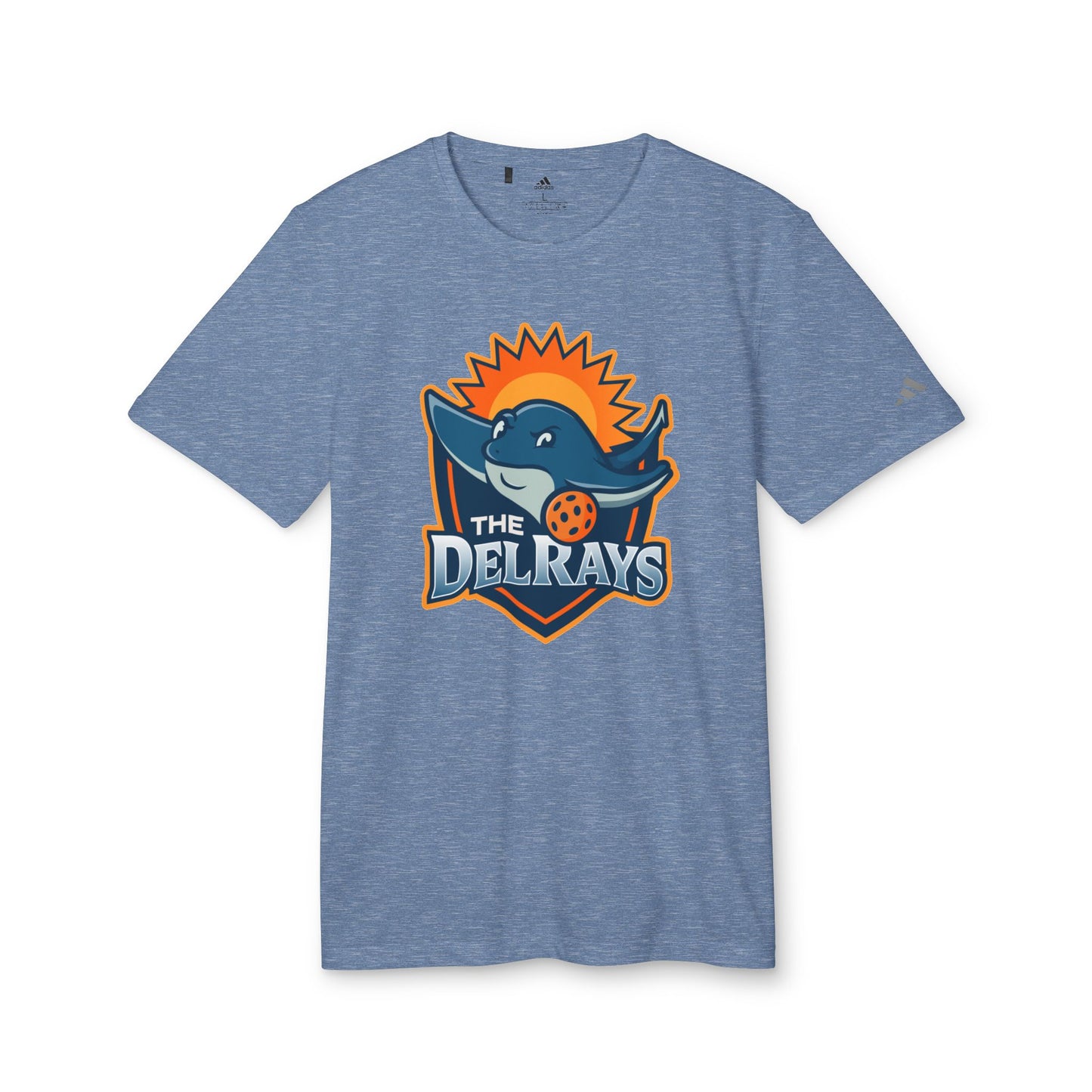 The Del Rays  ADIDAS Unisex Sport SPF 50 Performance T- Add name