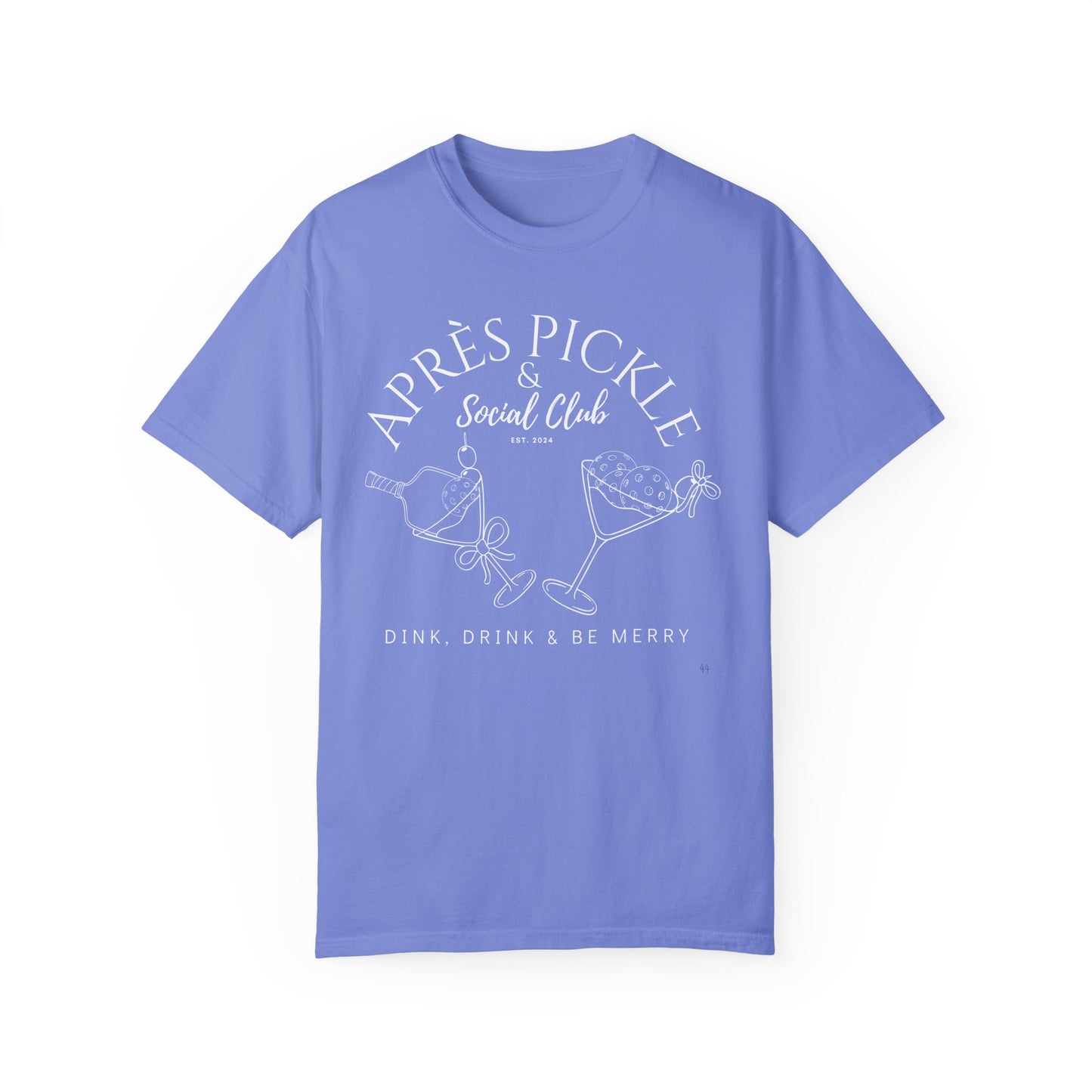APRES Pickle & Social Club Unisex Garment-Dyed T-shirt