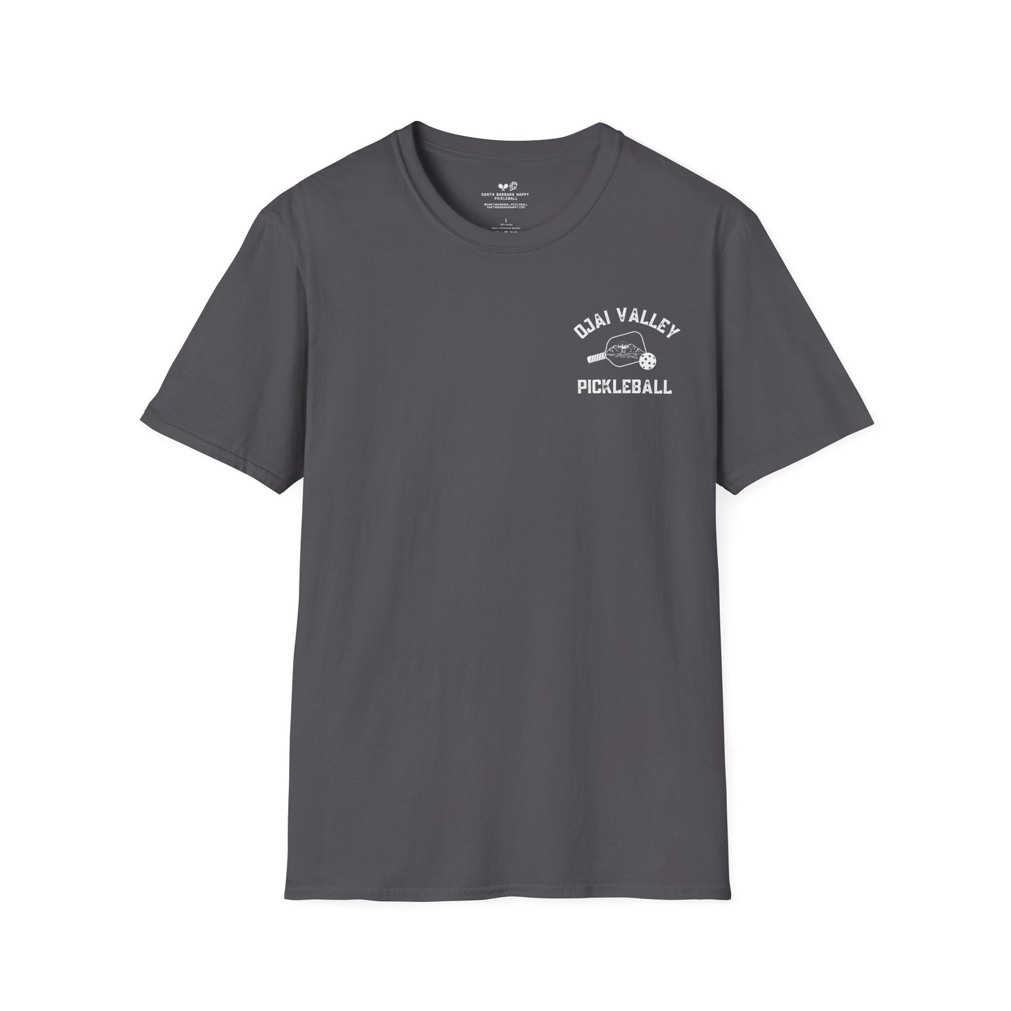 Ojai Valley Pickleball - Men’s Softstyle T-Shirt