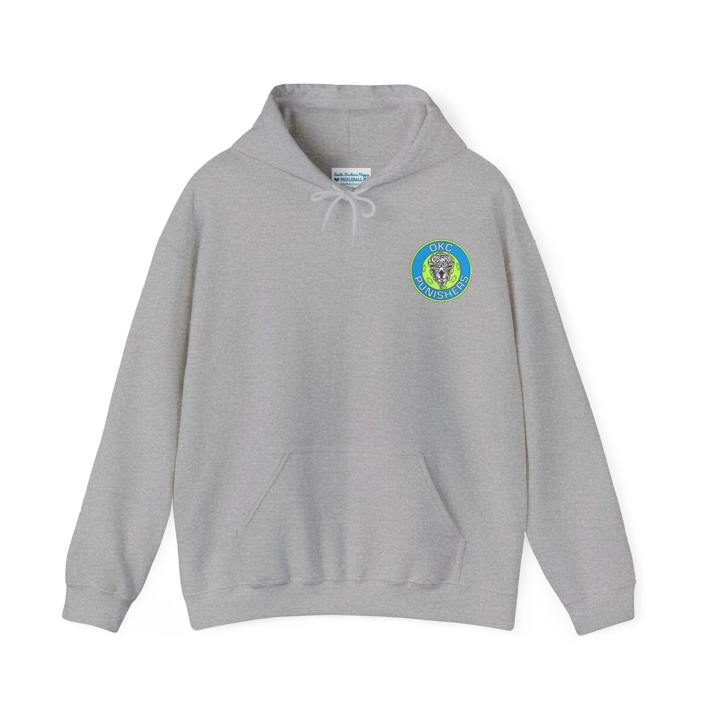 OKC Punishers NPL - Multi Sided Design - Unisex Hoodie - add name sleeve or back