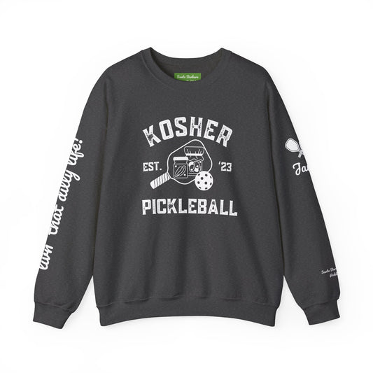 Copy of Kosher Pickleball Crew - Livin’ that dilly life! Can add your name to the sleeve please add in notes