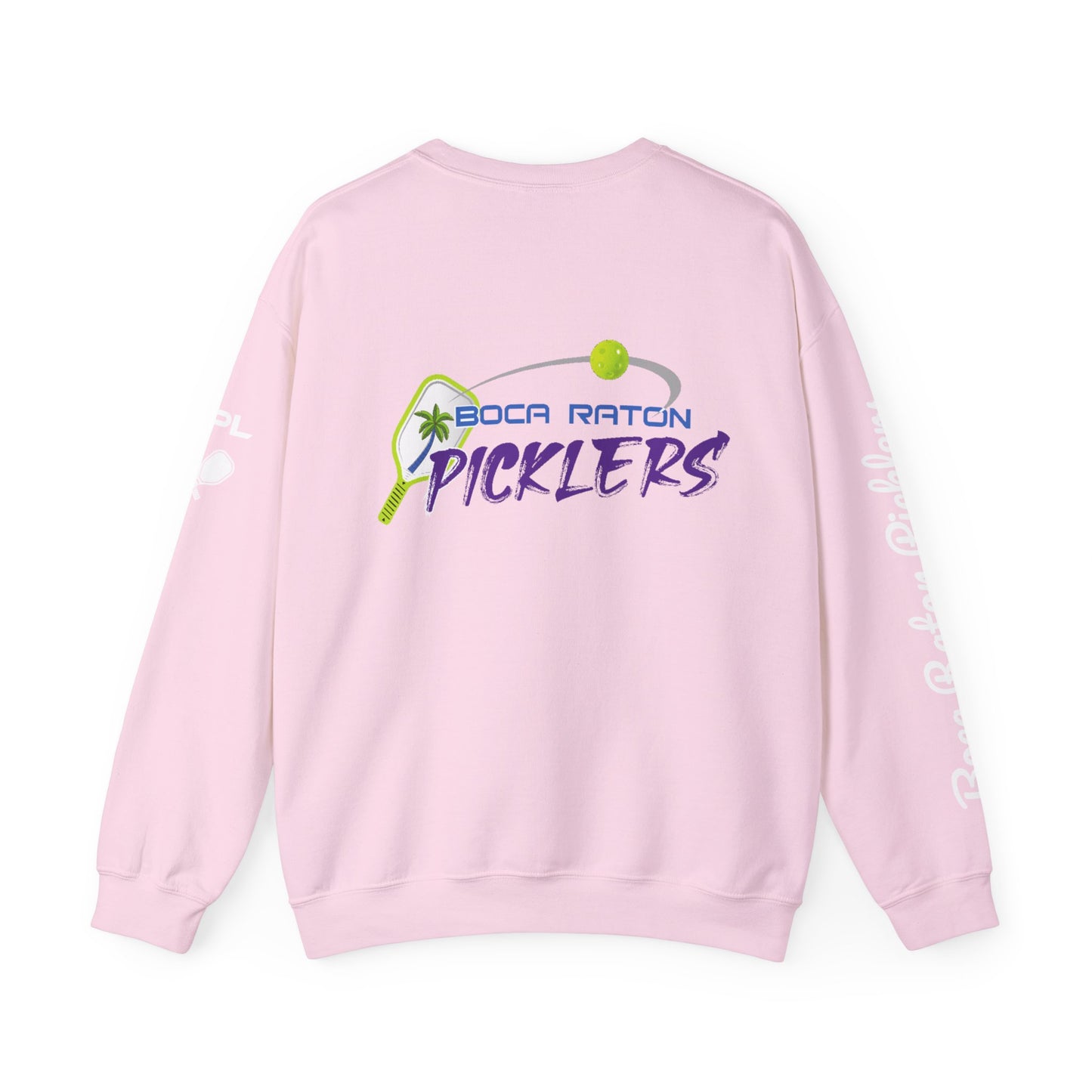 Boca Raton Picklers NPL Team - NPL front/logo back Custom Crew/Sleeves Boca Raton Picklers - personalize sleeve and or back