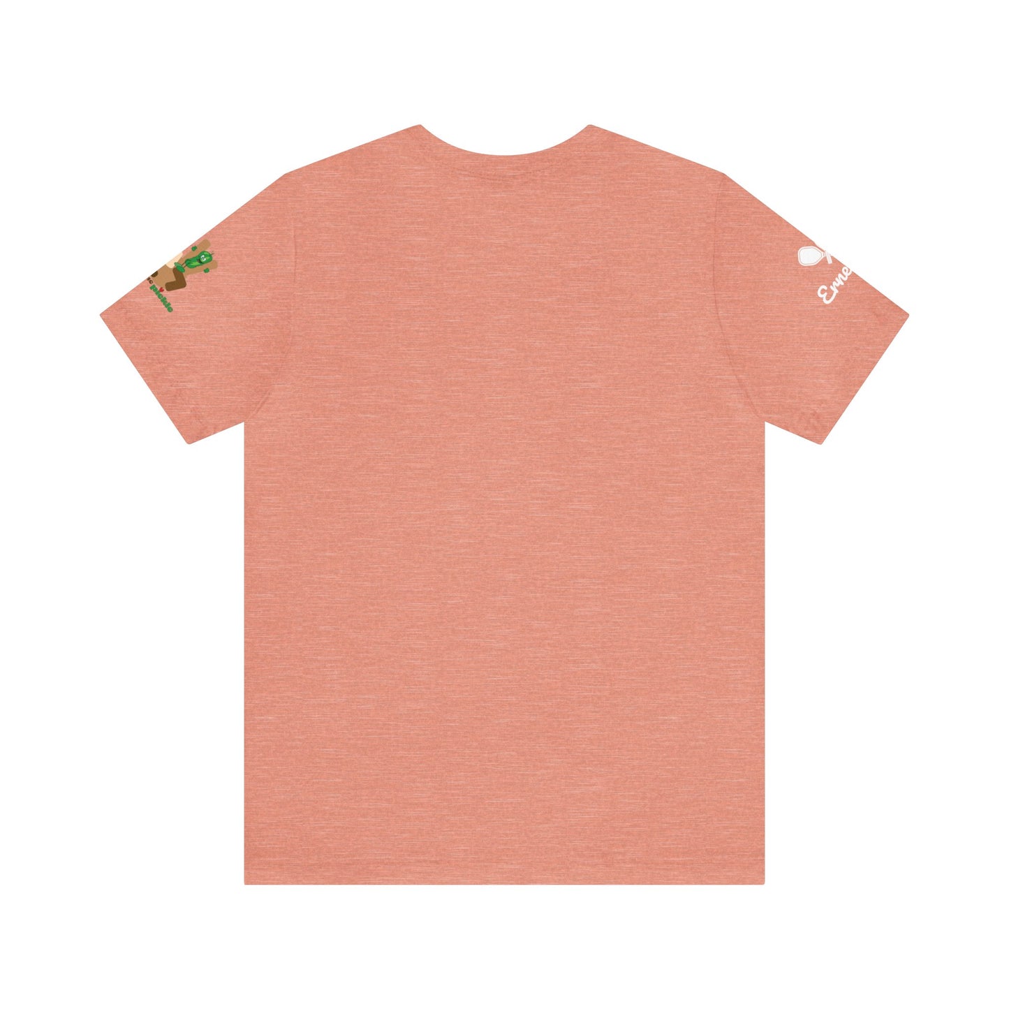 Ernestina Tucson Pickleball Unisex Tshirt. Customize sleeve - add name in notes