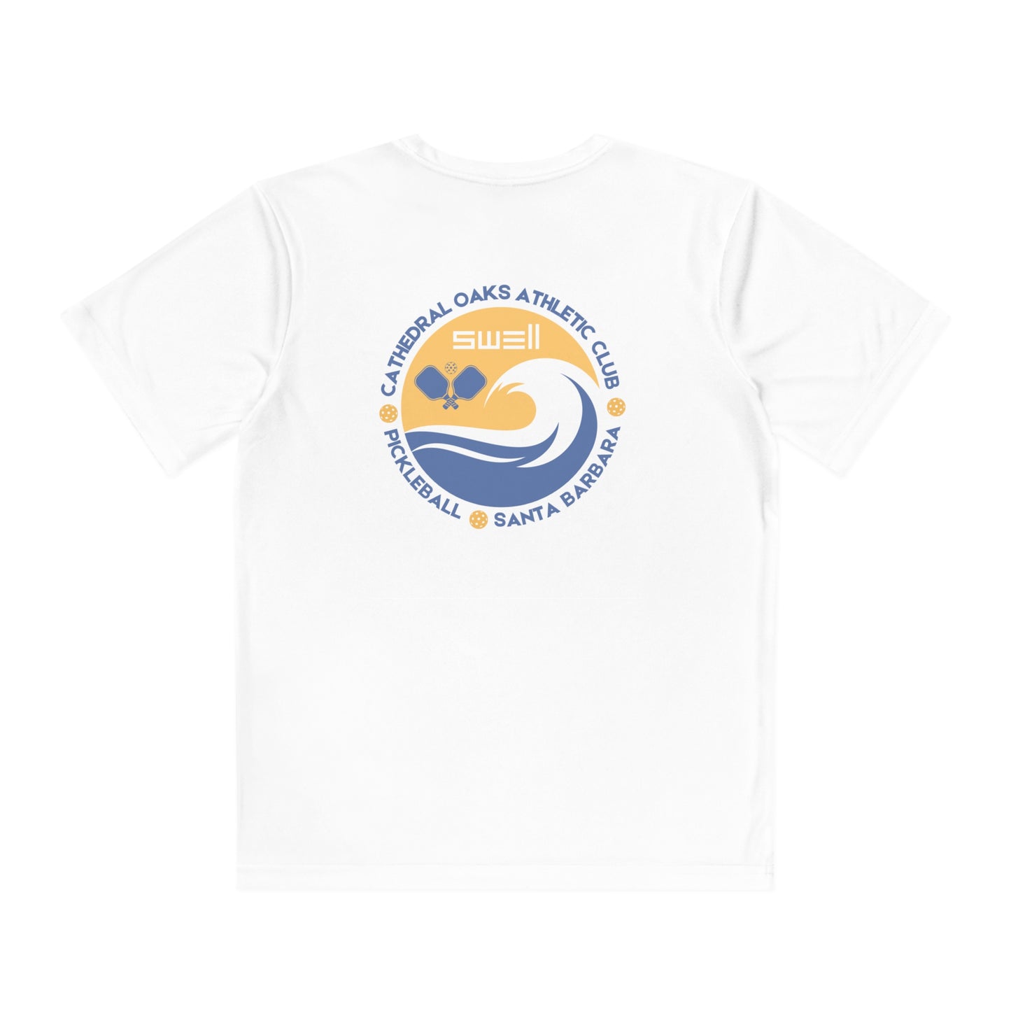 Cathedral Oaks - SWELL - Pickleball -Youth Competitor Tee - can add name