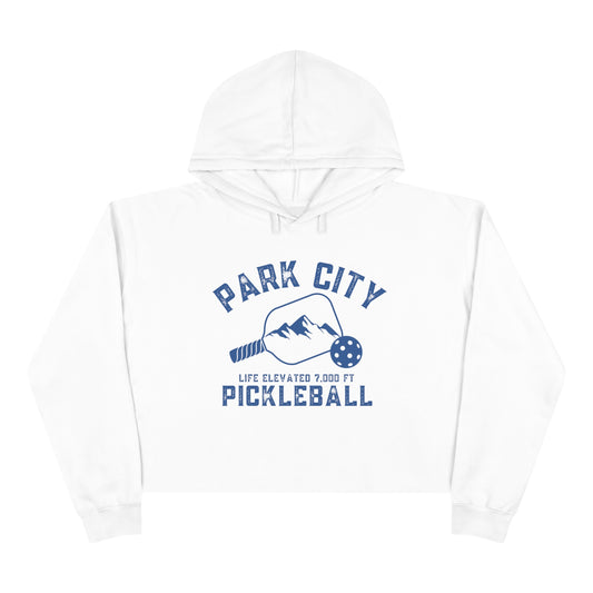 Park City Pickleball - Crop Hoodie - 3 colors