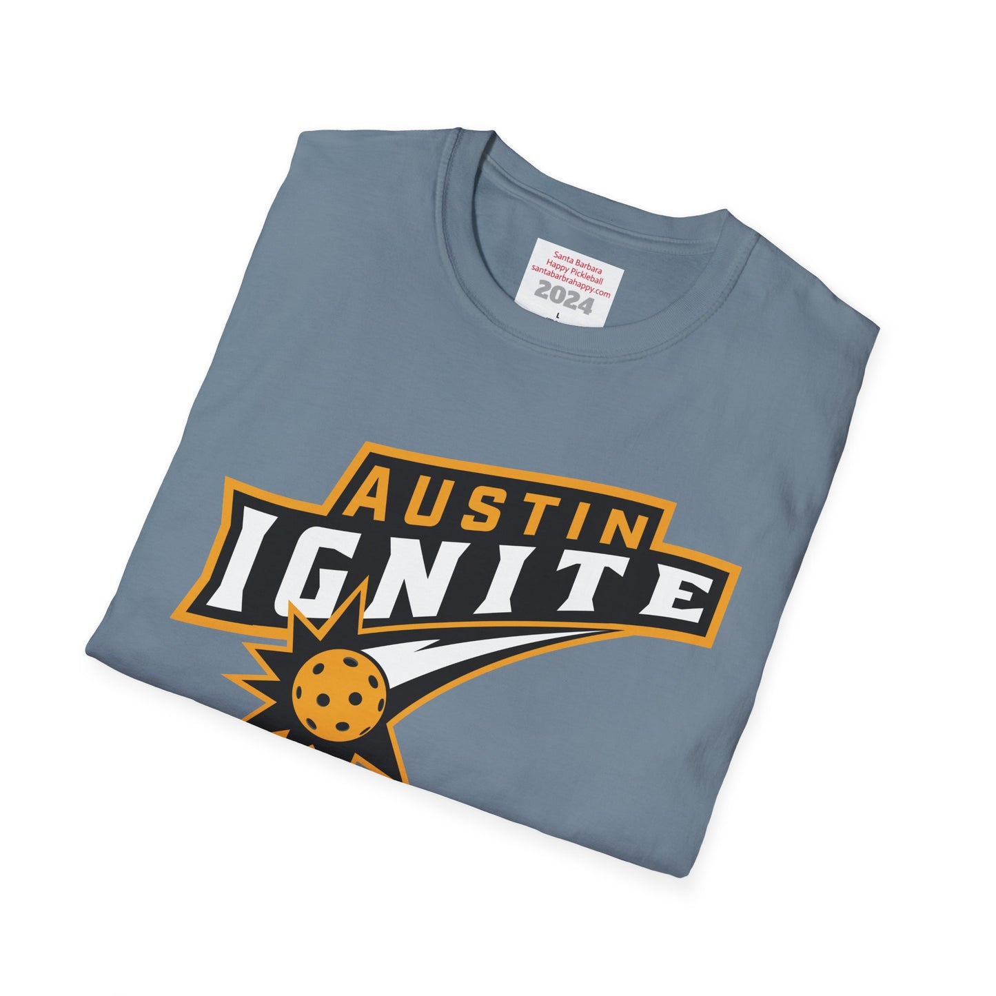 Austin Ignite NPL Team - Unisex 100% cotton soft style T - can customize back