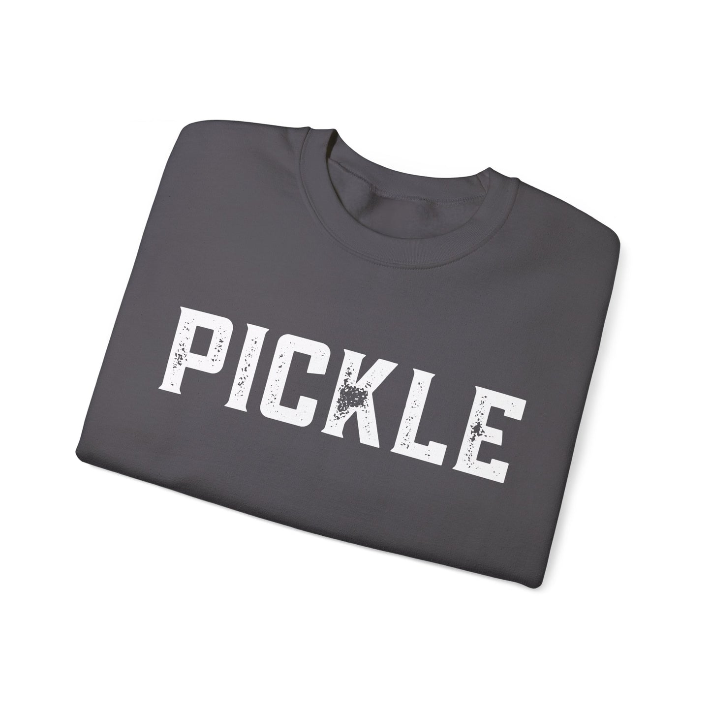 PICKLE w/ Denver Iconics in script - custom Crew - personalize sleeve and or back