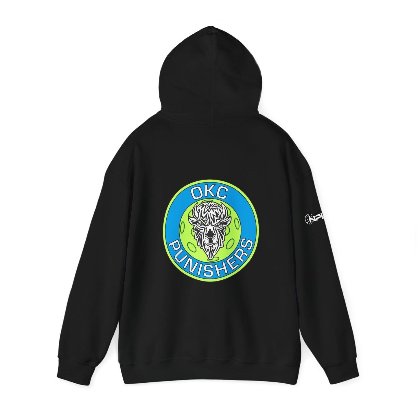 OKC Punishers NPL - Multi Sided Design - Unisex Hoodie - add name sleeve or back