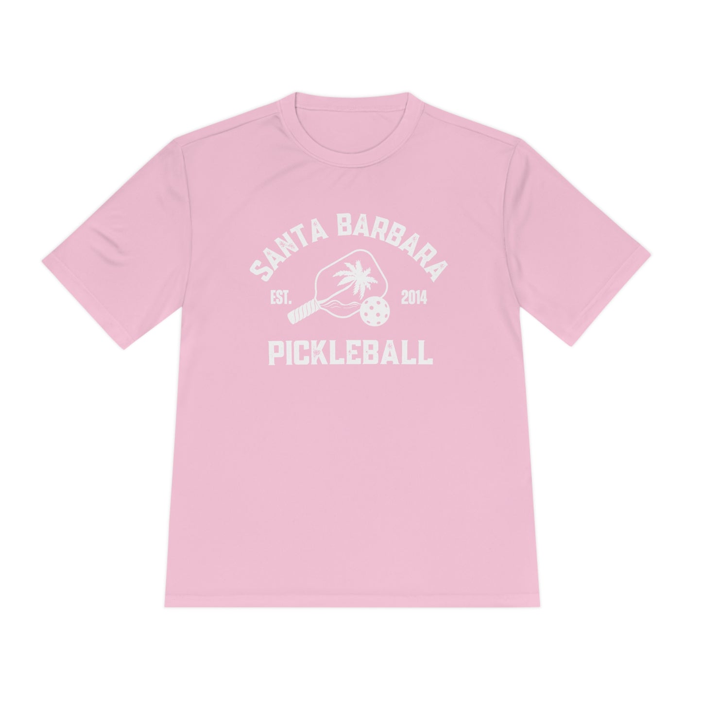 Santa Barbara Pickleball - Unisex Moisture Wicking Tee additional colors