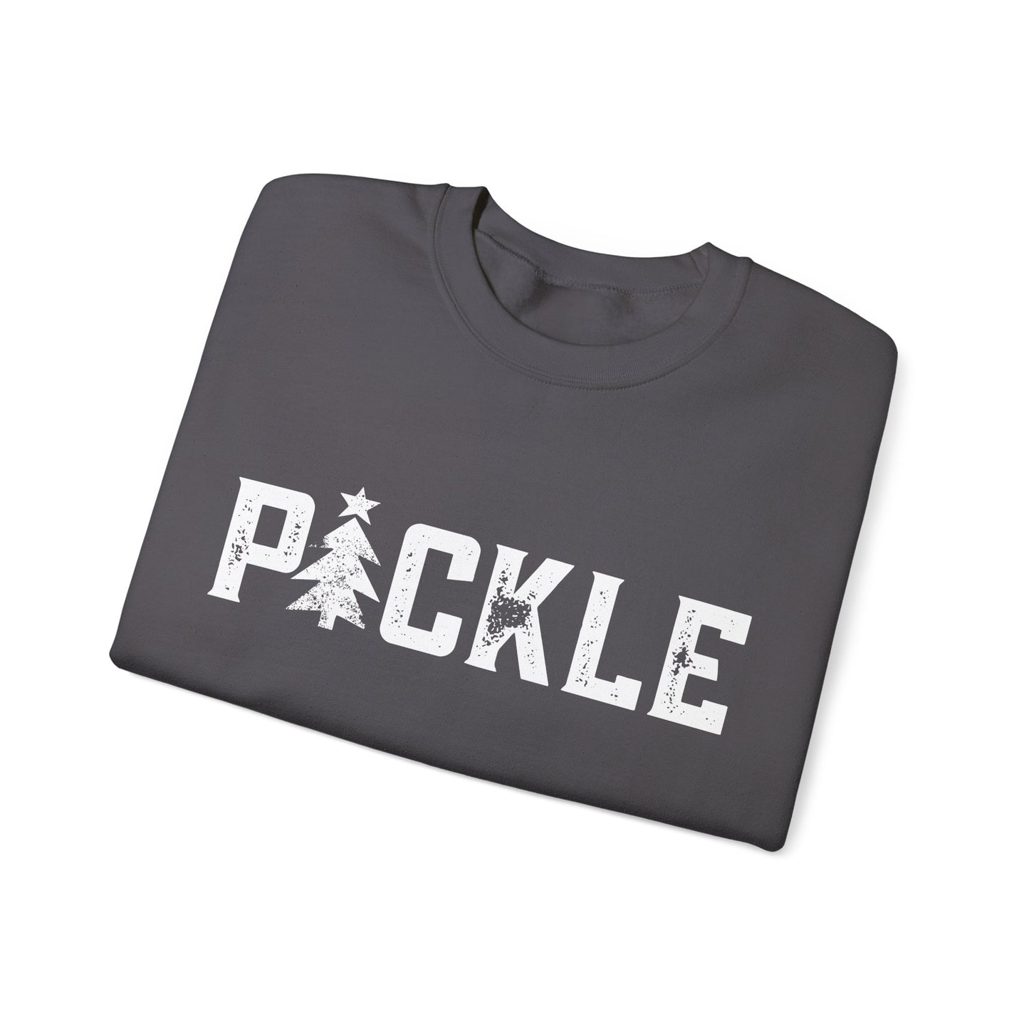 PICKLE Hoiday Tree Plush Crew - Customize sleeve optional