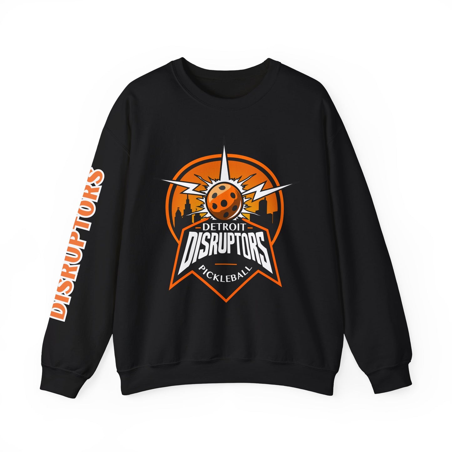 Detroit Disruptors Unisex Crew -Customize Sleeve or Back w/ Name- (add in instructions)