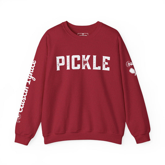 PICKLE w/ Austin Ignite NPL Team in script - custom Crew  - personalize sleeve and or back