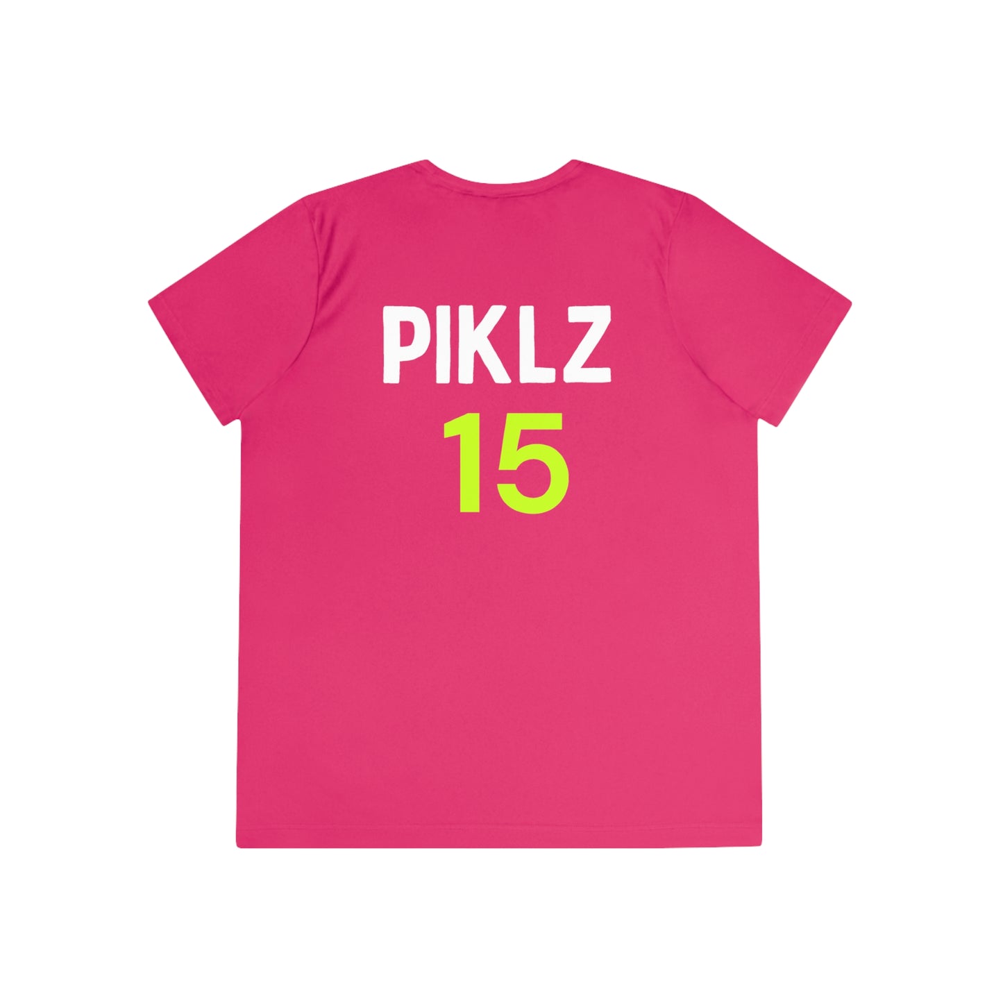 PICKLZ SPF 40 Ladies Moisture Wicking Competitor Tee - add your number in instructions
