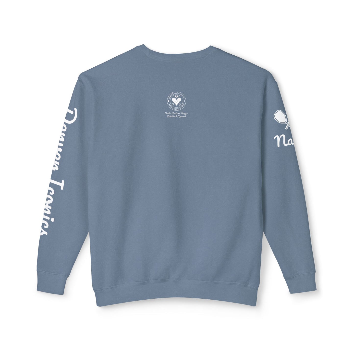 NPL Garment Dyed- Denver Iconics - Unisex 100% Cotton Lightweight Crew - Customize Sleeve w/ Name