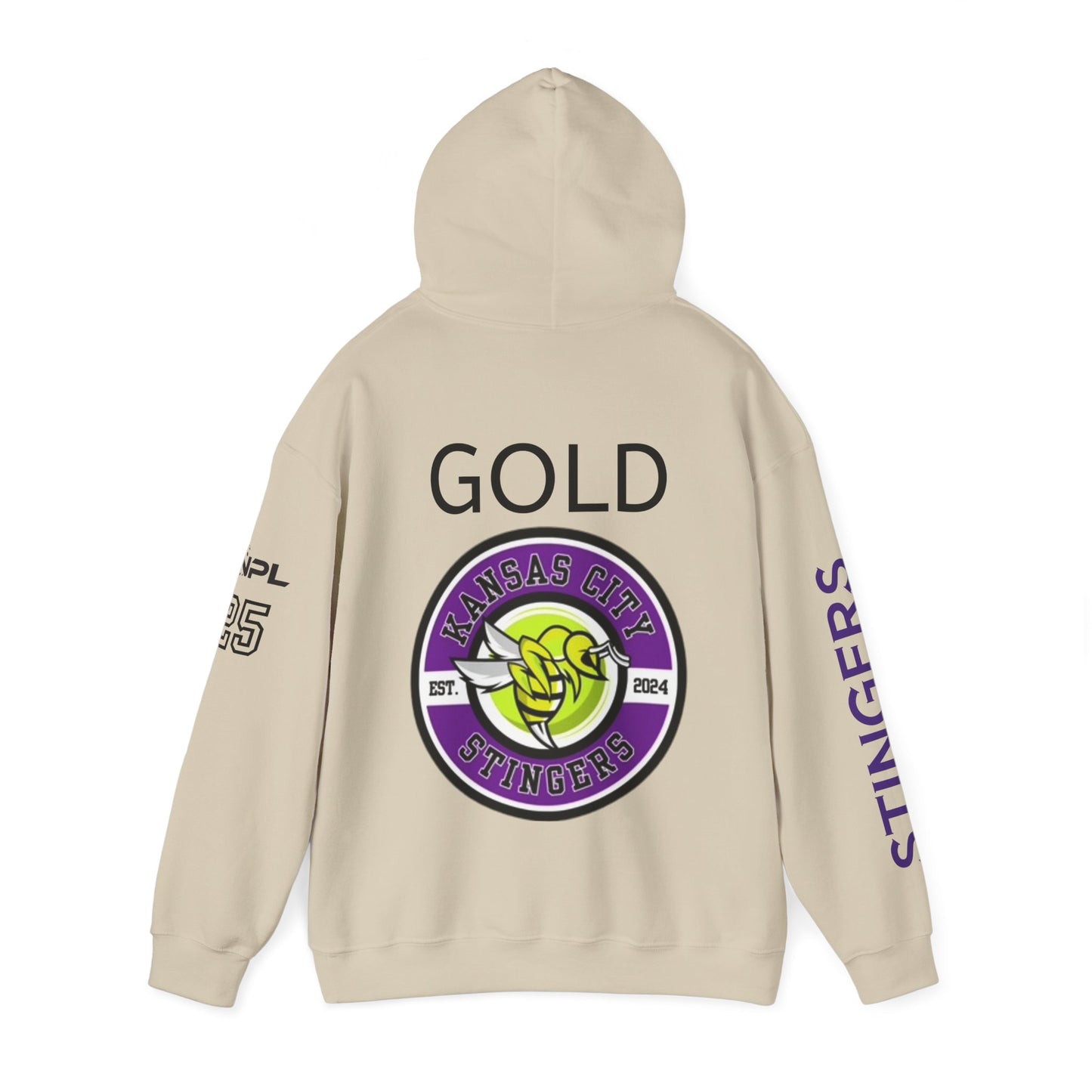 Kansas City Stingers - Customize Back - Unisex 50/50 Hoodie