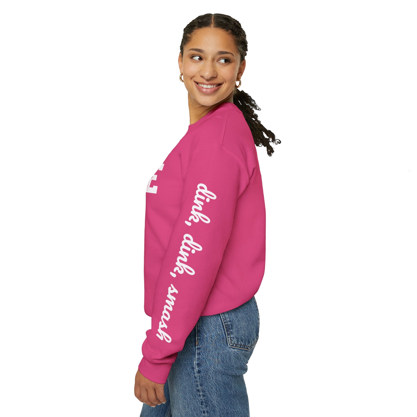 PINK PICKLE Customize Crew - Hold the Pickle - add your name on sleeve or back (add in notes)