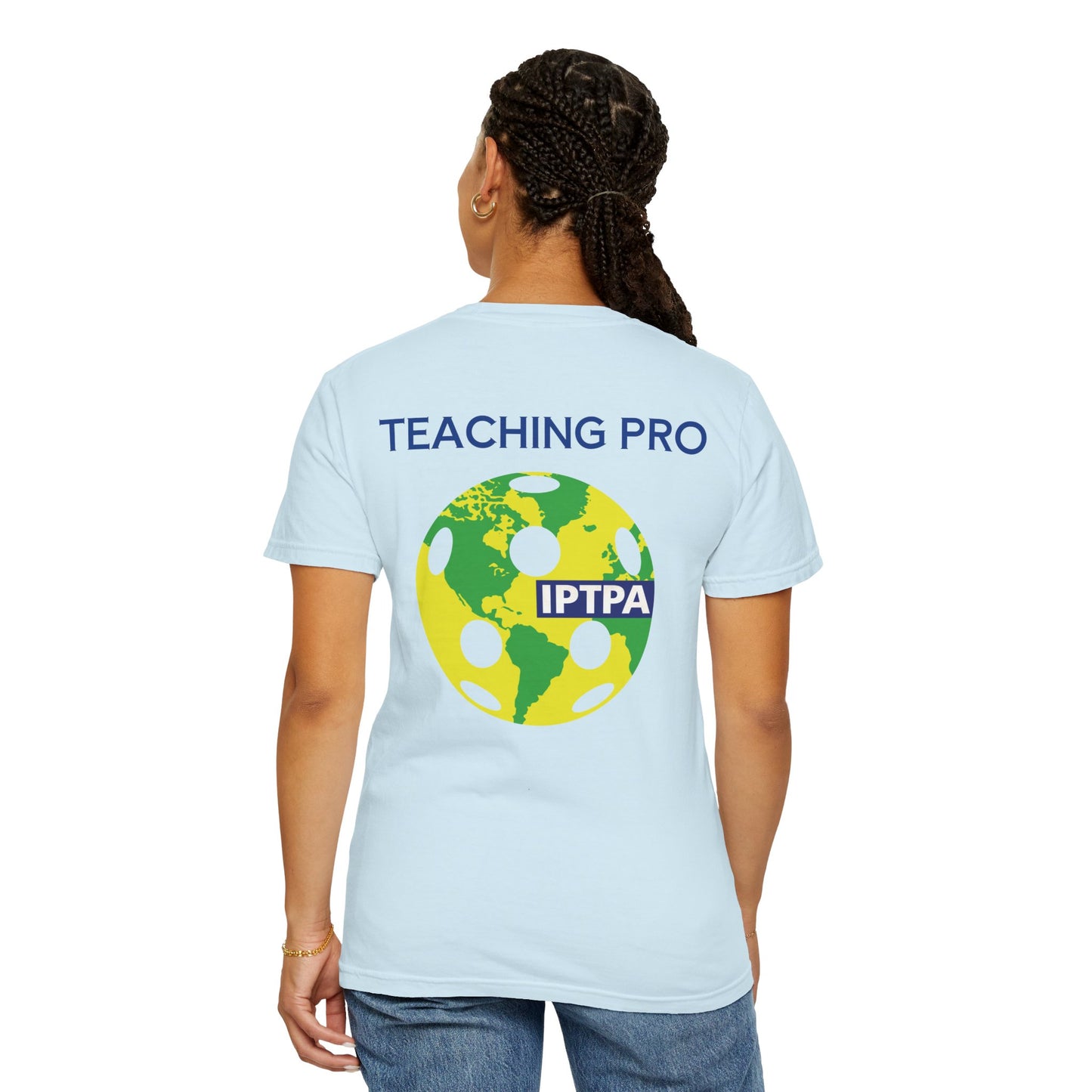 IPTPA Teaching Unisex Garment-Dyed T-shirt - can customize name either side