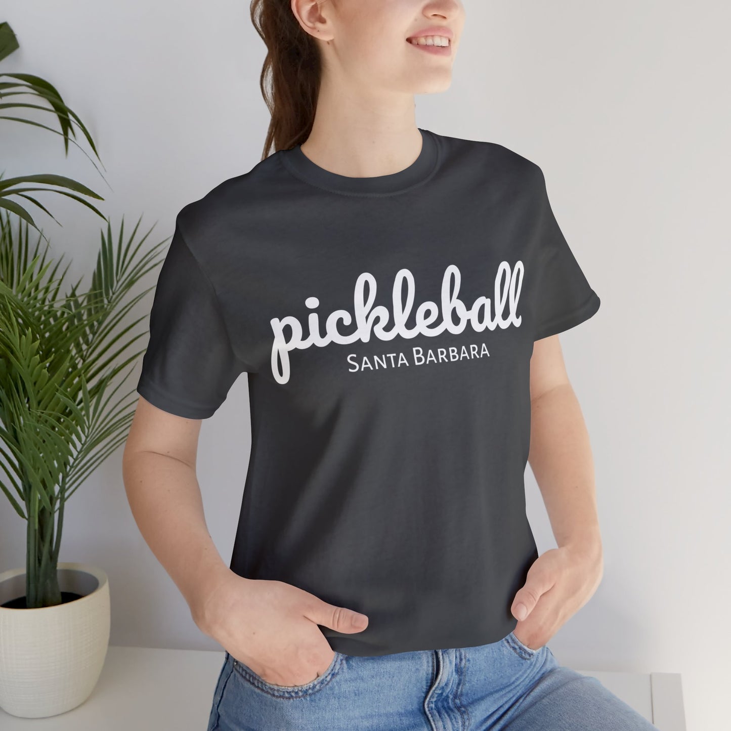 Pickleball Script Customize YOUR destination - 3 day - Unisex 100% airline cotton Jersey Short Sleeve Tee