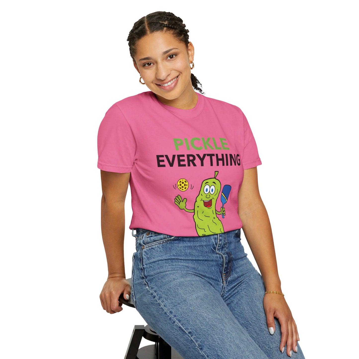 Pickle Everything Unisex Garment-Dyed T-shirt