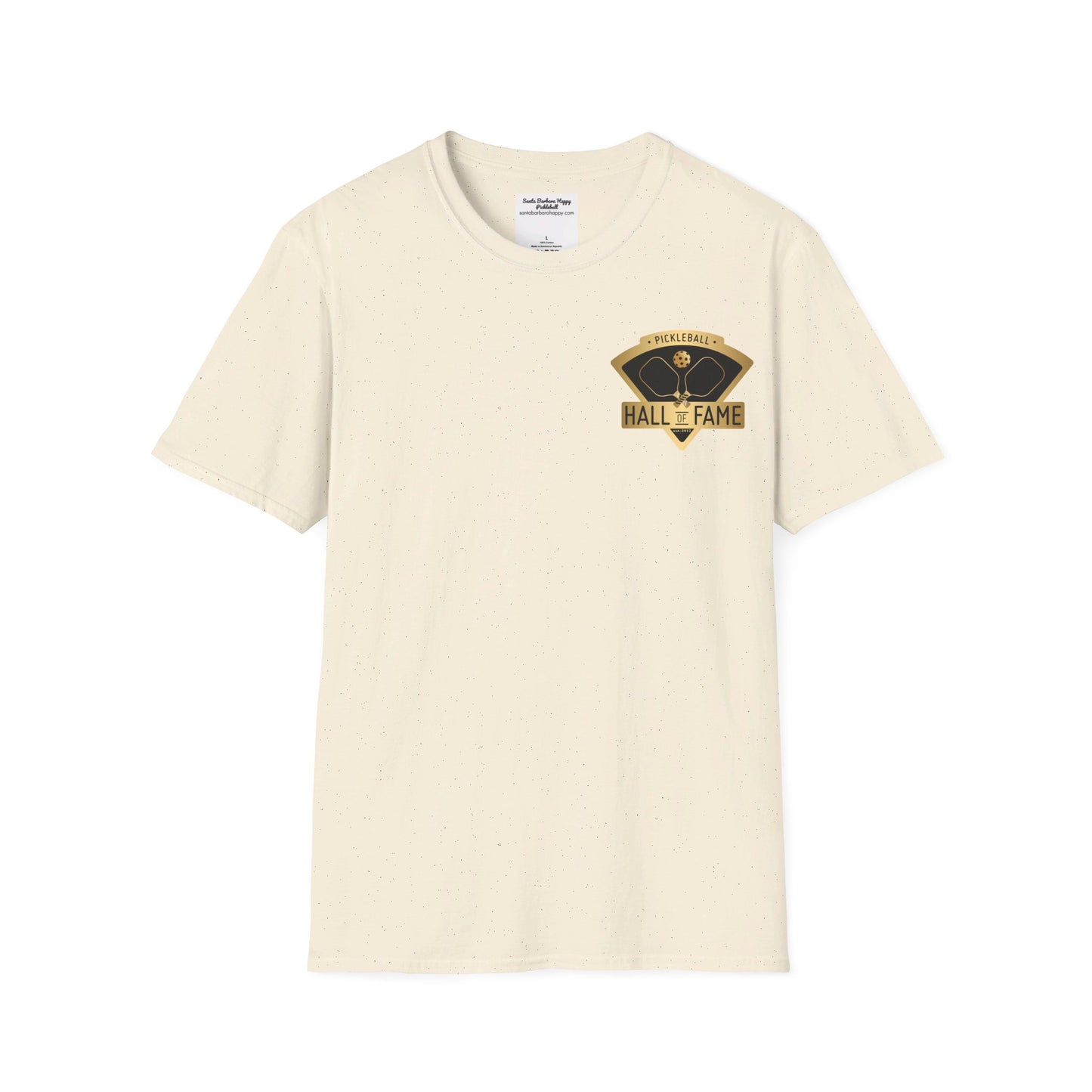 Pickleball Hall of Fame - Unisex Softstyle T-Shirt (customize back)