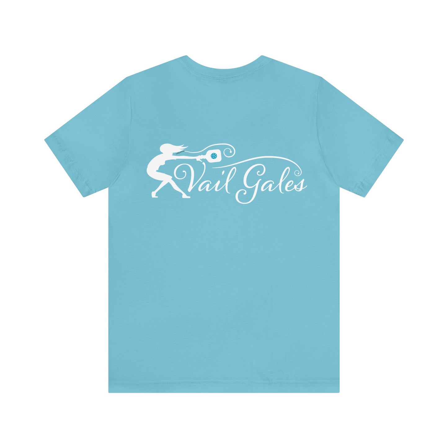 Vail Gales Pickleball Unisex Airlume Cotton Jersey Short Sleeve Tee - Customize