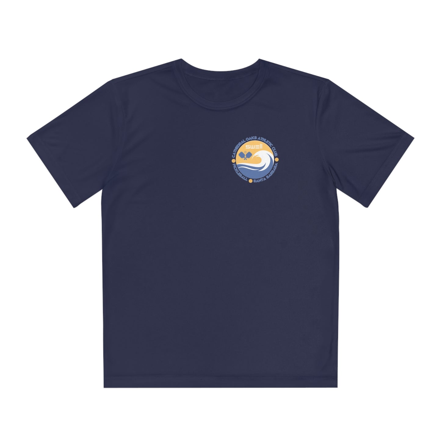 Cathedral Oaks - SWELL - Pickleball -Youth Competitor Tee - can add name