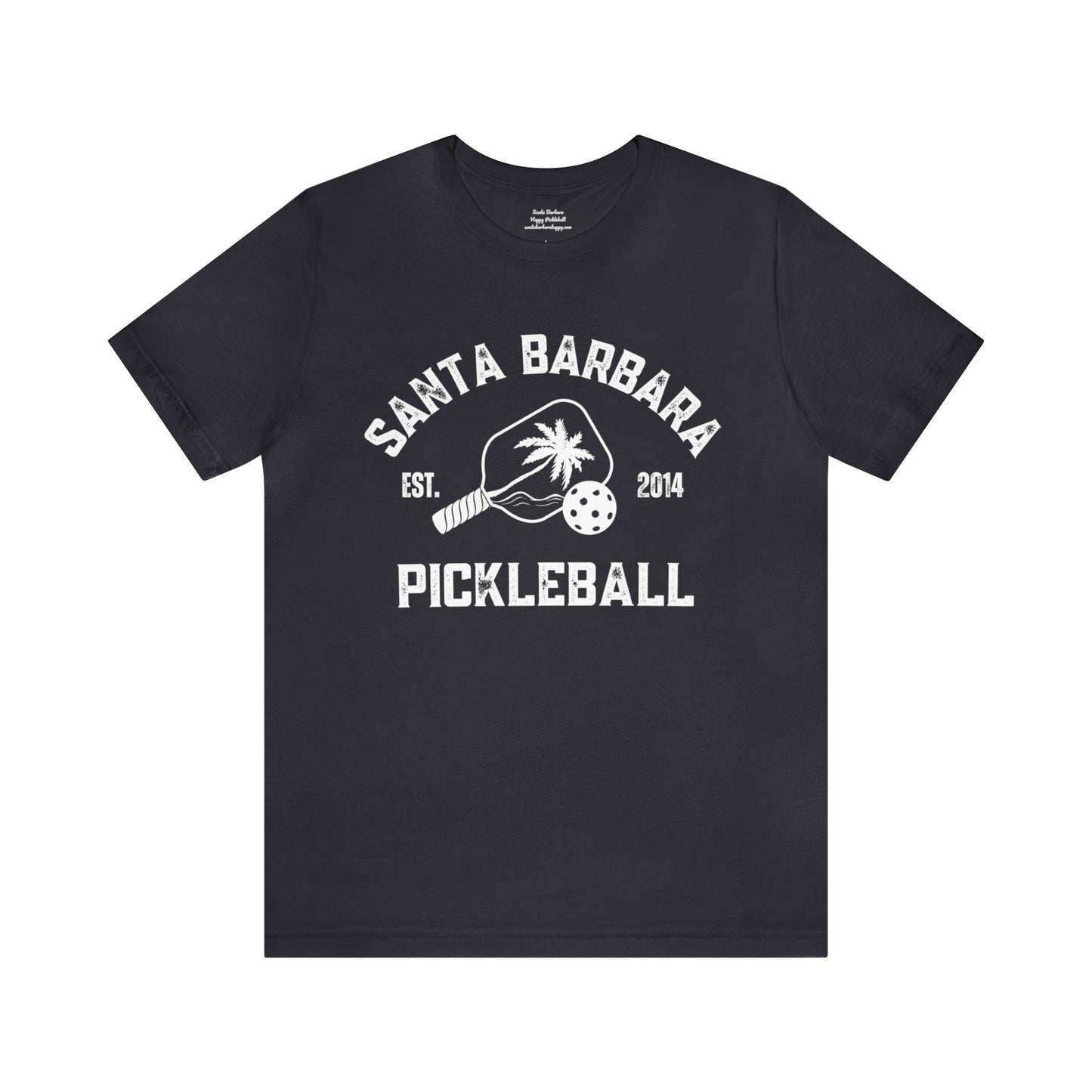 Santa Barbara Pickleball original - 2 day - Unisex 100% airline cotton Jersey Short Sleeve Tee