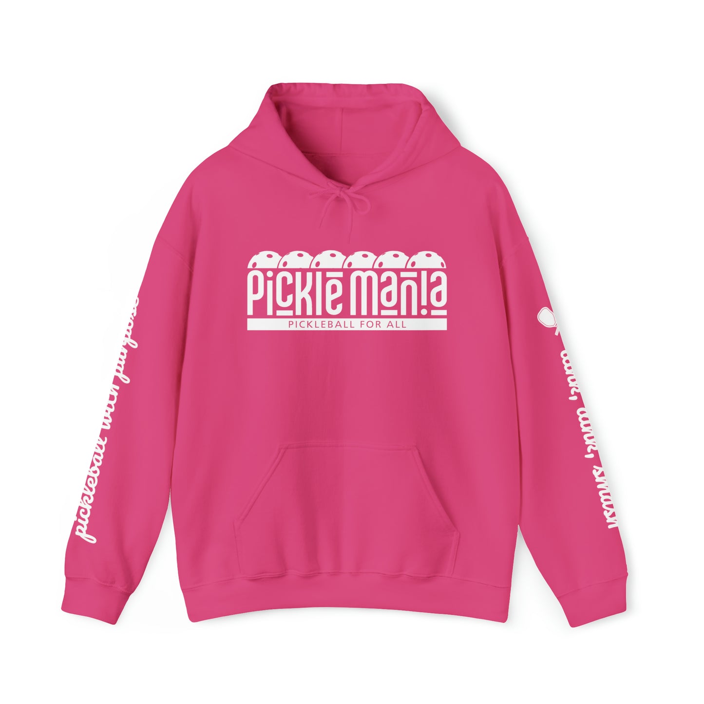 Picklemania Hoodie - Customize your sleeves & back in